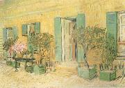 Vincent Van Gogh Exterio of a Restaurant at Asnieres (nn04) oil painting picture wholesale